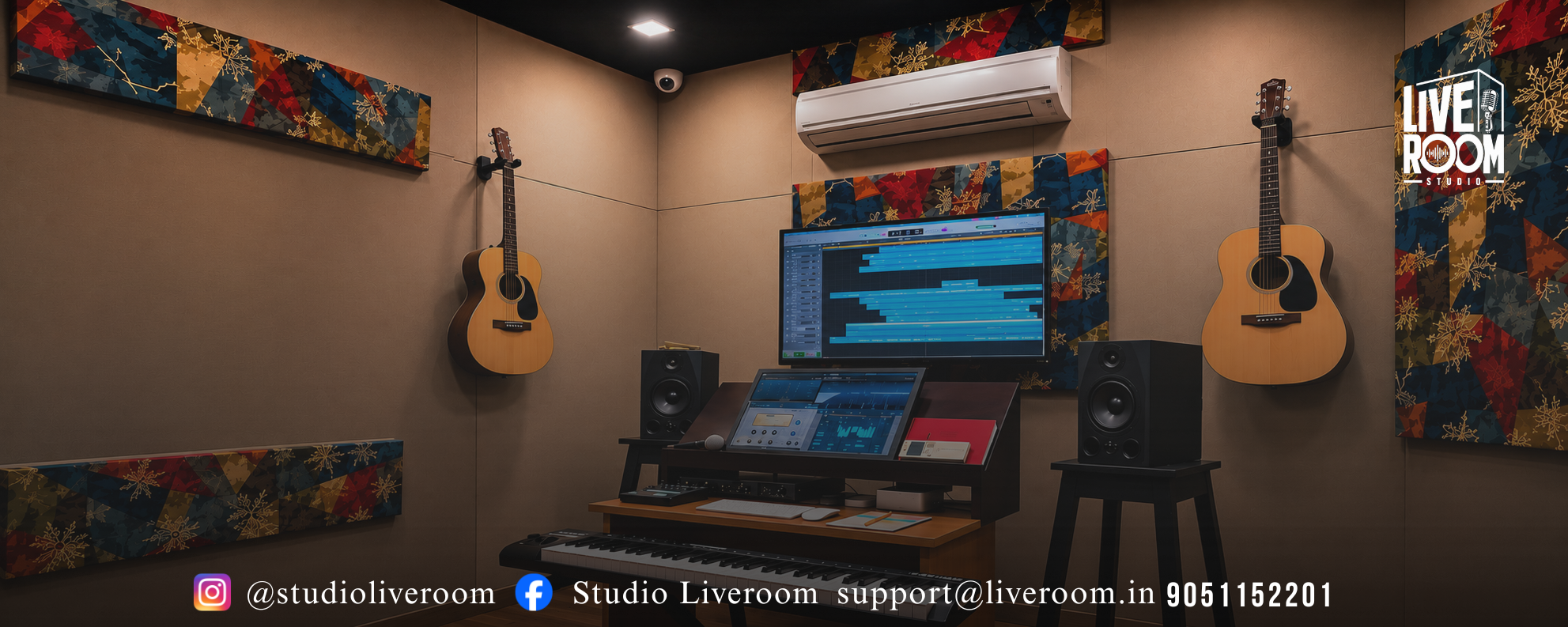 Home Live Room Studio interior